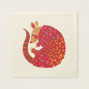 The Ethnic Armadillo Napkins