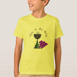 The Eucharist Chalice & Communion Host Gifts T-Shirt
