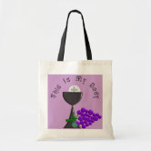 Fun Pilates First Champagne Later Fitness Workout Large Tote Bag