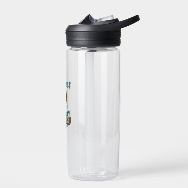 The Eucharist Is My Highway to Heaven Water Bottle (Left)