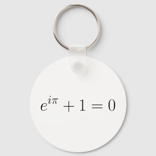 The Euler formula Keychain
