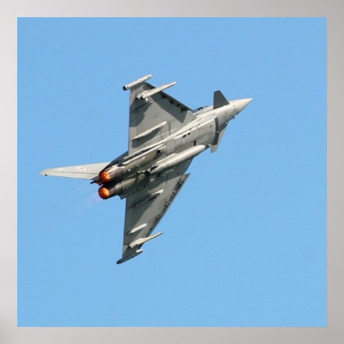 The Eurofighter Typhoon 24 x 24 Poster