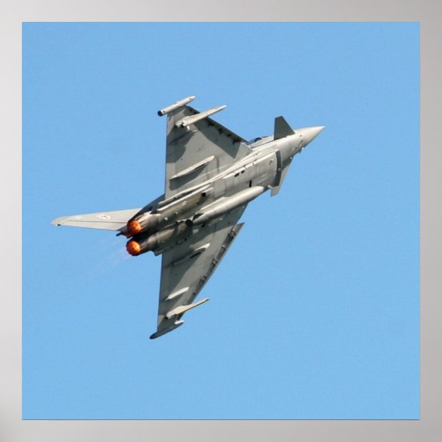 The Eurofighter Typhoon 24" x 24" Poster (Front)