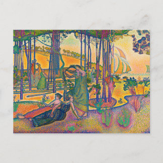 The Evening Air by Henri-Edmond Cross (1893) Postcard