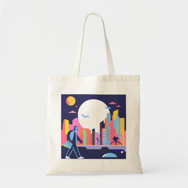 The Evening Journey Home Tote Bag (Front)