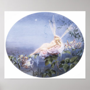 The Evening Star, Fairy Painting Poster