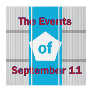 The Events of September 11 Blog Cover Triptych