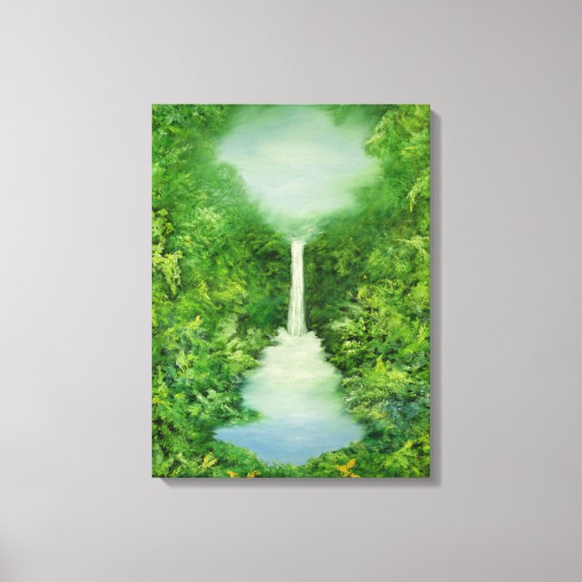 The Everlasting Rain Forest 1997 Canvas Print (Front)