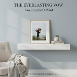 The "Everlasting Vow" Print | Custom 8x10<br><div class="desc">Relive the magic of your wedding day, every day. Our "Everlasting Vow" custom 8x10 wedding photo enlargement captures your cherished moment in a perfect, frameable size. We use premium printing techniques to ensure your love story shines through with exceptional clarity and vibrant colors, making every detail of that special day...</div>