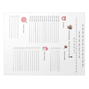 The Everyday Daily Planner Notepad