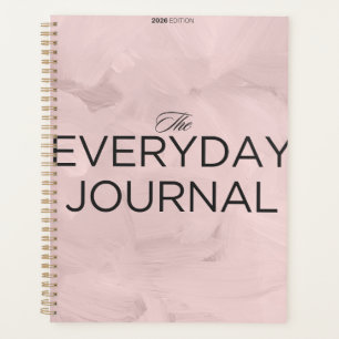 "The EVERYDAY JOURNAL" Modern Minimalist Brush Planner