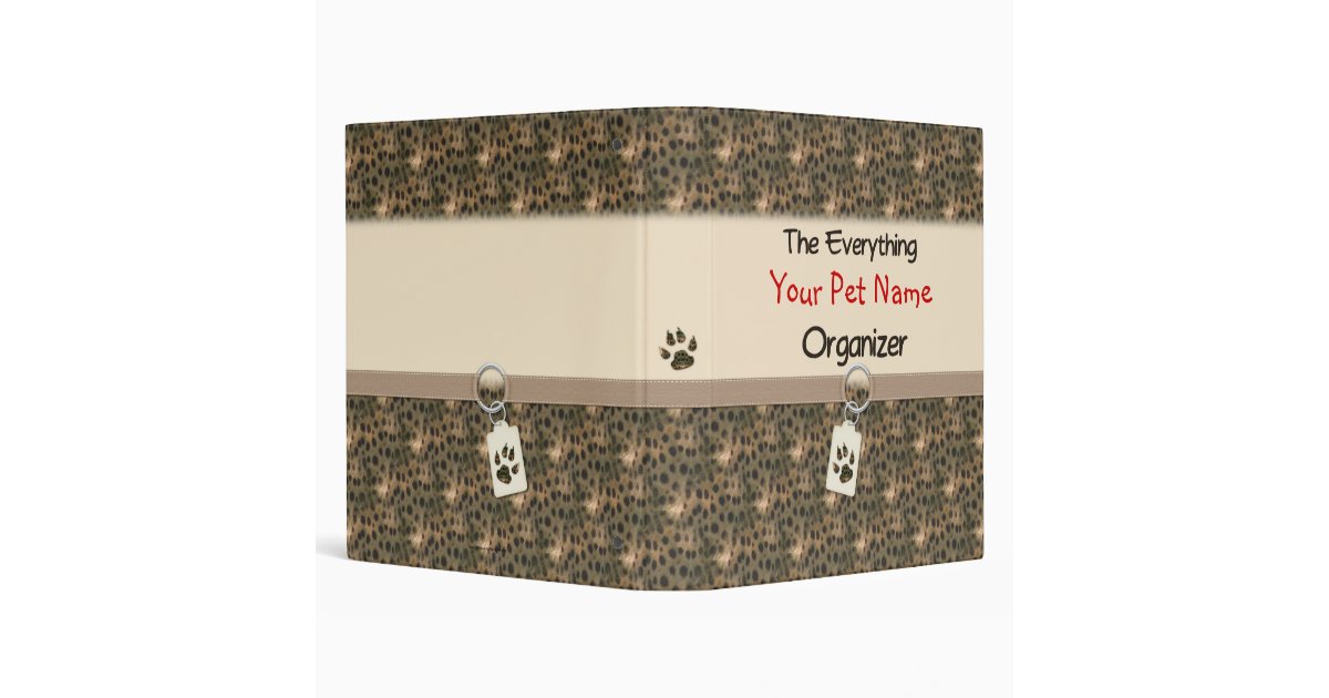 The Everything Customize Organizer Binder | Zazzle