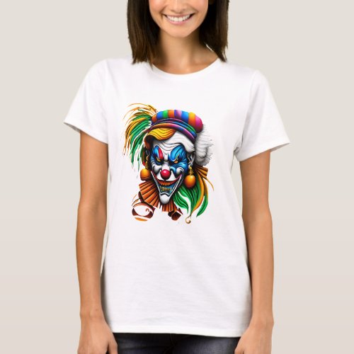 The Evil Clown T_Shirt