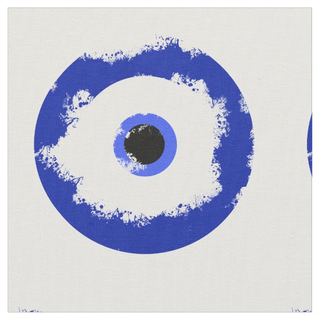 The Evil Eye Fabric (Close Up)