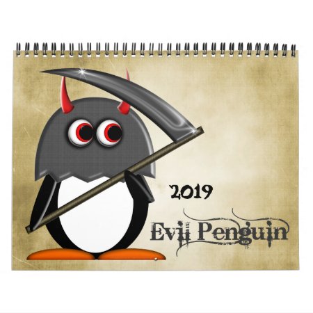 The Evil Penguin™ Cartoon Calendar 2016