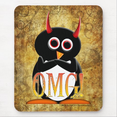 The Evil Penguin Project TM Mouse pad