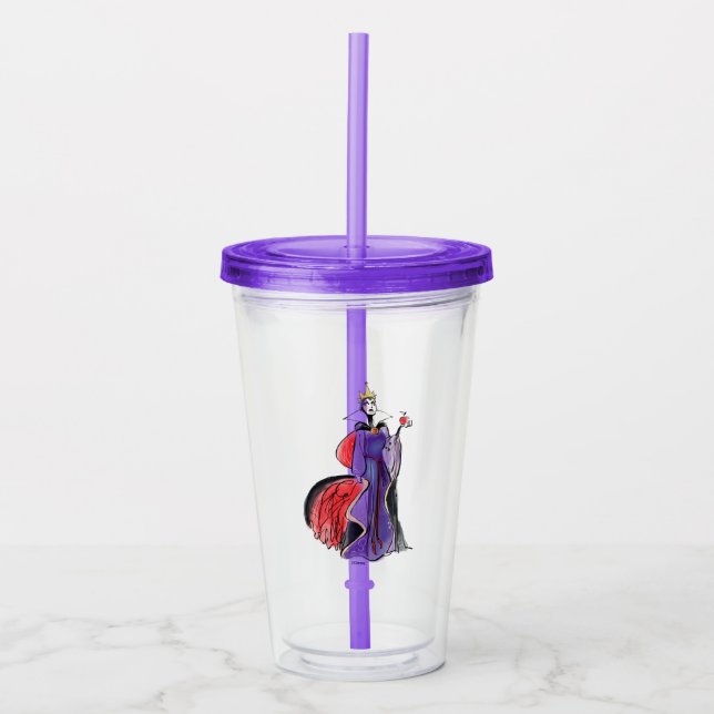 The Evil Queen | In Evil Thought Acrylic Tumbler (Front)