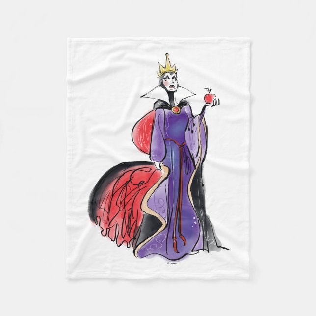 The Evil Queen | In Evil Thought Fleece Blanket (Front)