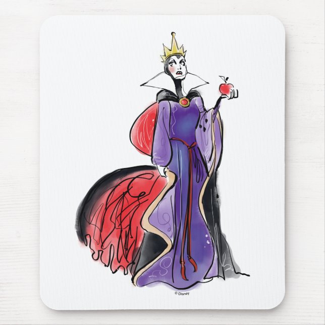 The Evil Queen | In Evil Thought Mouse Pad (Front)