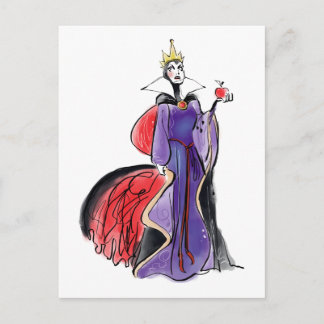 The Evil Queen | In Evil Thought Postcard