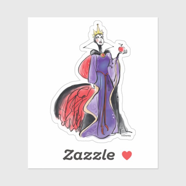The Evil Queen | In Evil Thought Sticker (Sheet)