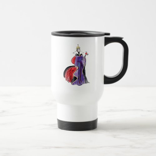 The Evil Queen  In Evil Thought Travel Mug