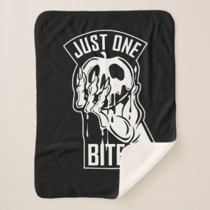 The Evil Queen | Just One Bite Sherpa Blanket