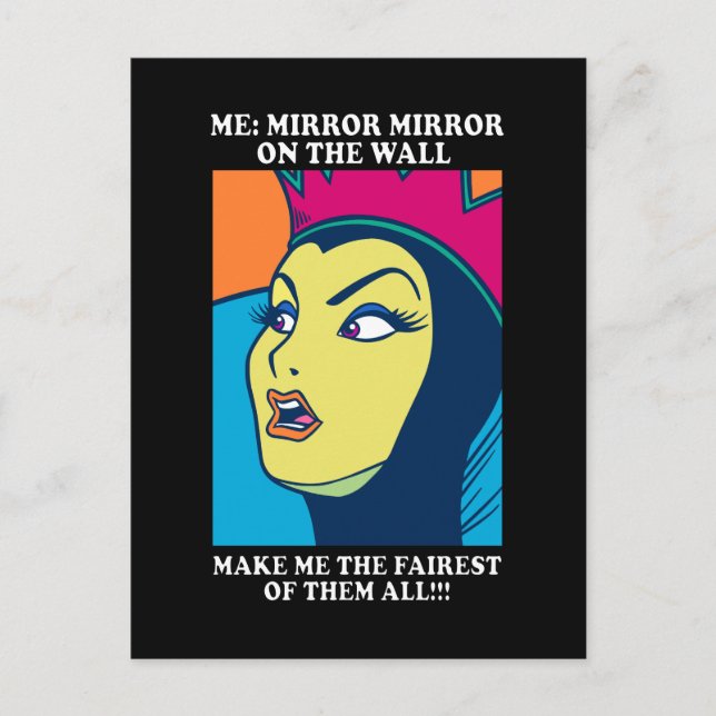 The Evil Queen | Mirror Mirror on the Wall Postcard (Front)