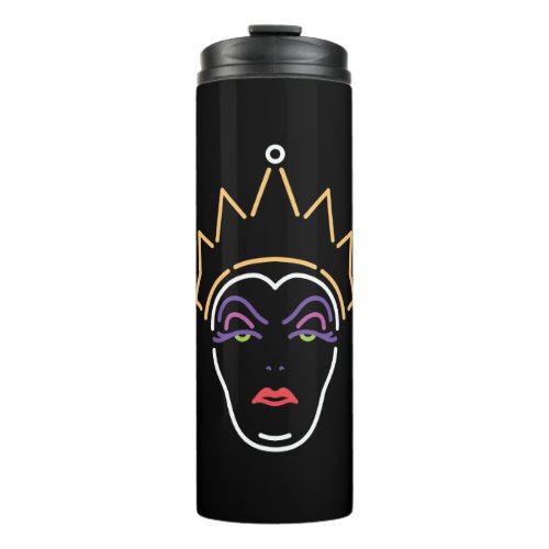 The Evil Queen  Neon Face Thermal Tumbler