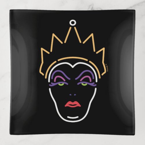 The Evil Queen  Neon Face Trinket Tray