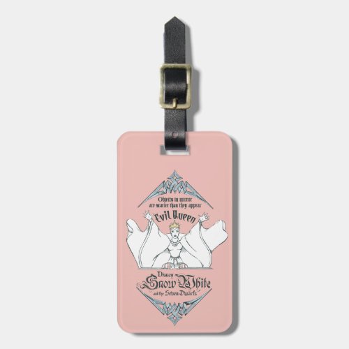 The Evil Queen  Objects in Mirror Luggage Tag