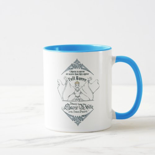 The Evil Queen  Objects in Mirror Mug