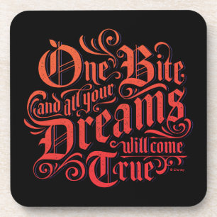 The Evil Queen   One Bite Beverage Coaster