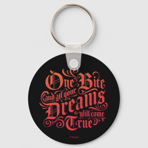 The Evil Queen  One Bite Keychain