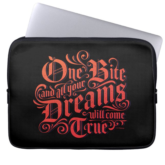 The Evil Queen | One Bite Laptop Sleeve (Front)
