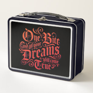 The Evil Queen One Bite Metal Lunch Box
