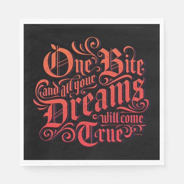 The Evil Queen | One Bite Napkins (Front)