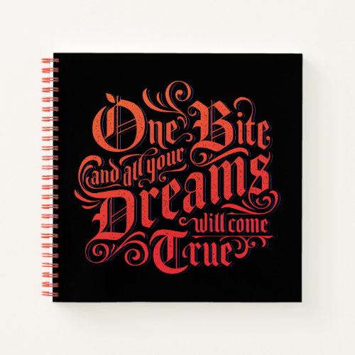 The Evil Queen  One Bite Notebook