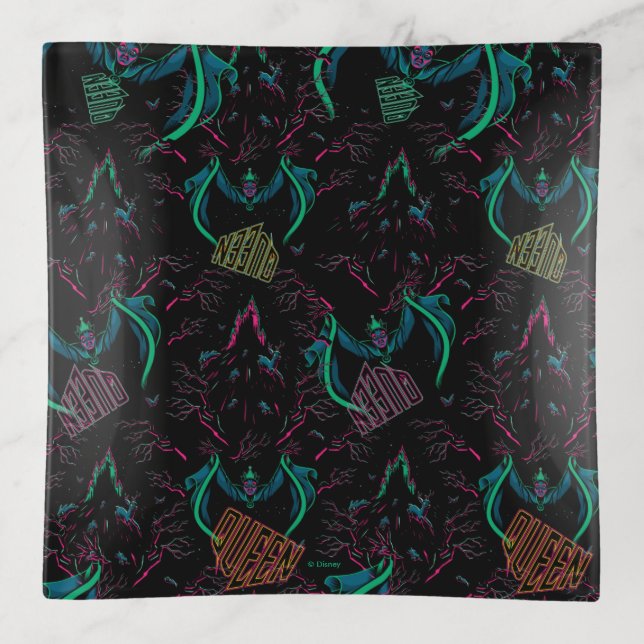 The Evil Queen Pattern Trinket Tray (Front)