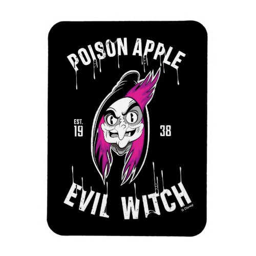 The Evil Queen  Poison Apple Evil Witch Magnet