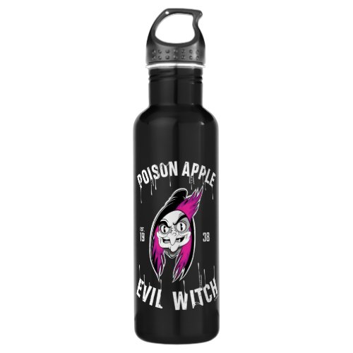 The Evil Queen  Poison Apple Evil Witch Stainless Steel Water Bottle