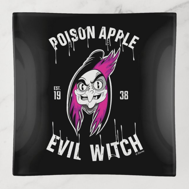 The Evil Queen | Poison Apple Evil Witch Trinket Tray (Front)
