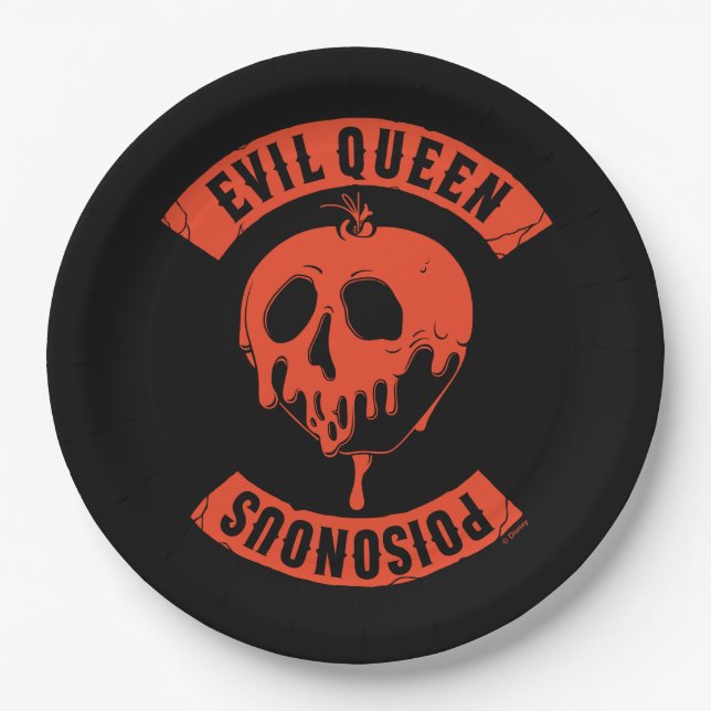 The Evil Queen | Poisonous Paper Plates (Front)