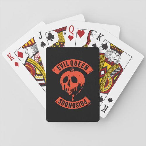 The Evil Queen  Poisonous Playing Cards