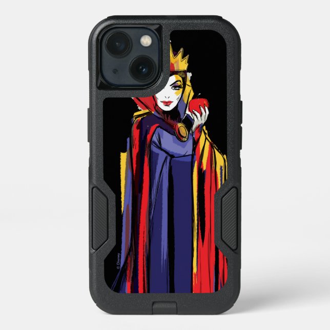 The Evil Queen | Pose With Apple Otterbox iPhone Case (Back)