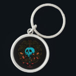 The Evil Queen | Skull Apple Design Keychain<br><div class="desc">This design features artwork representative of the evil character the Evil Queen from the Disney animated feature film Sleeping Beauty.</div>