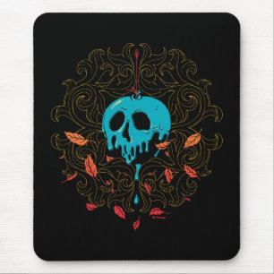 The Evil Queen Skull Apple Design Mouse Pad