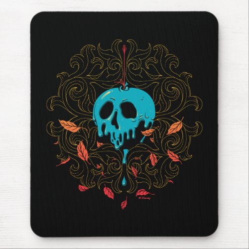 The Evil Queen  Skull Apple Design Mouse Pad