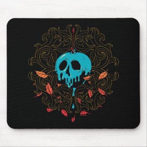 The Evil Queen  Skull Apple Design Mouse Pad
