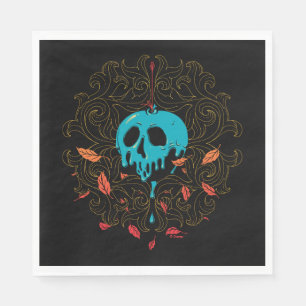 The Evil Queen   Skull Apple Design Napkins